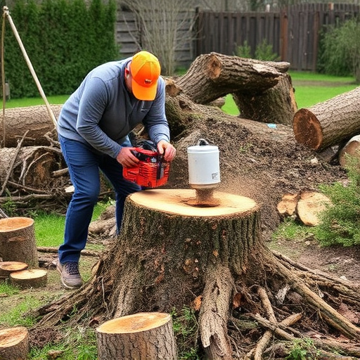stump grinding