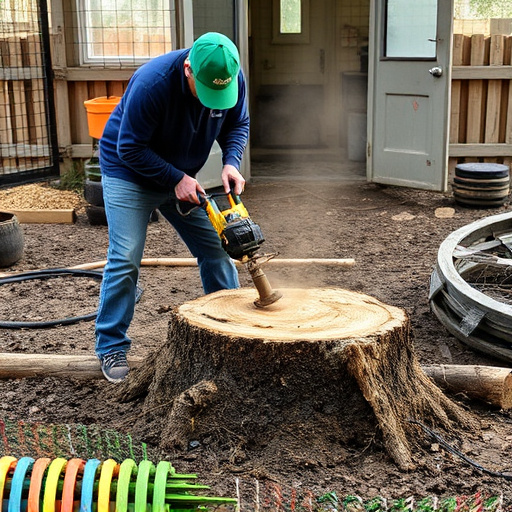 stump grinding