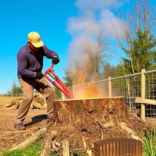 stump grinding