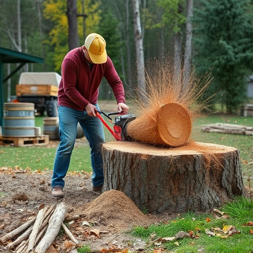 stump grinding