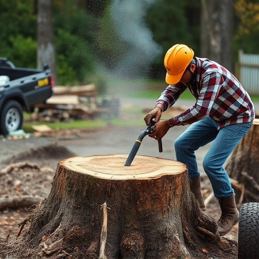stump grinding