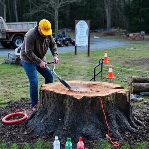 stump grinding
