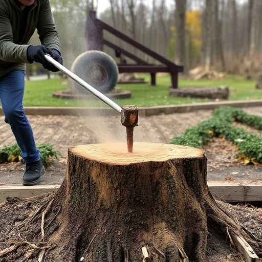 stump grinding