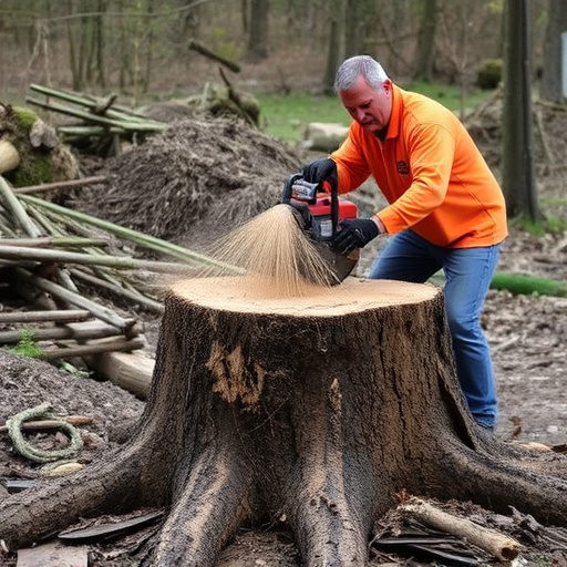 stump grinding