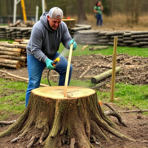 stump grinding