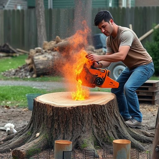stump grinding