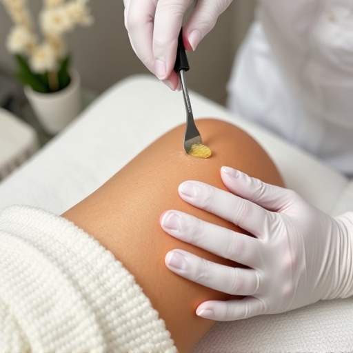 waxing hair removal