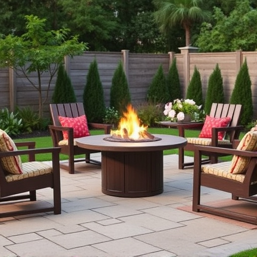 outdoor fire tables