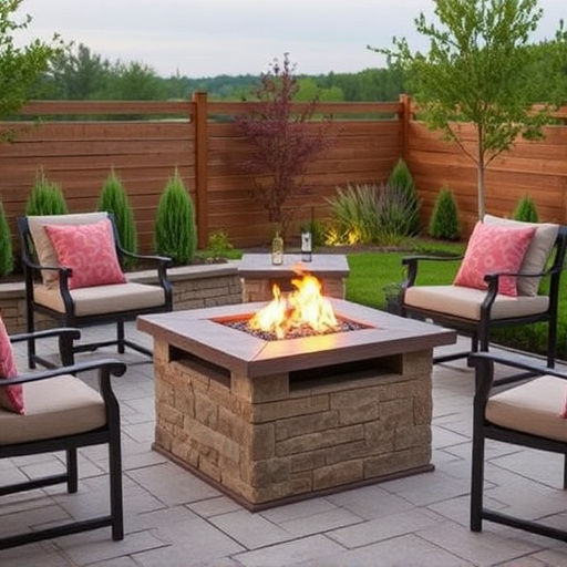outdoor fire tables