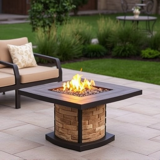 outdoor fire tables