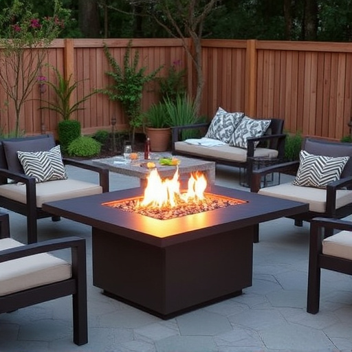 outdoor fire tables