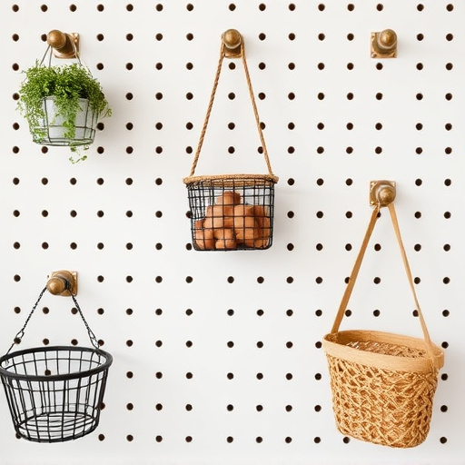 pegboard baskets