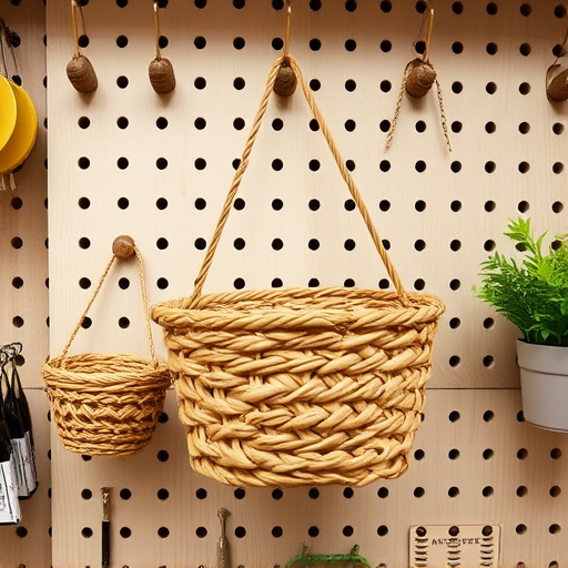 pegboard baskets