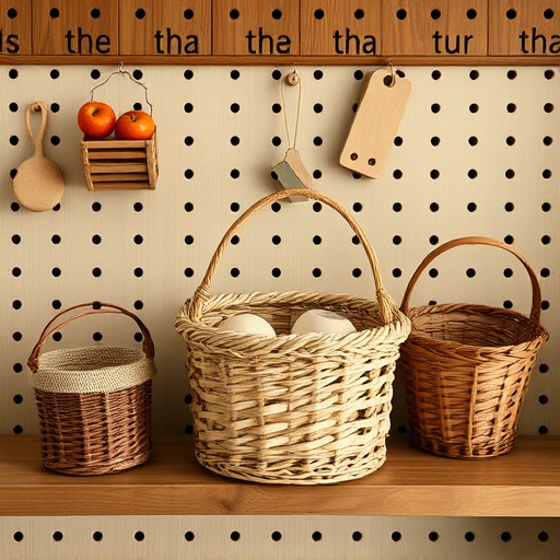 pegboard baskets