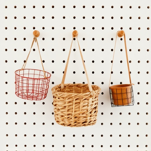 pegboard baskets