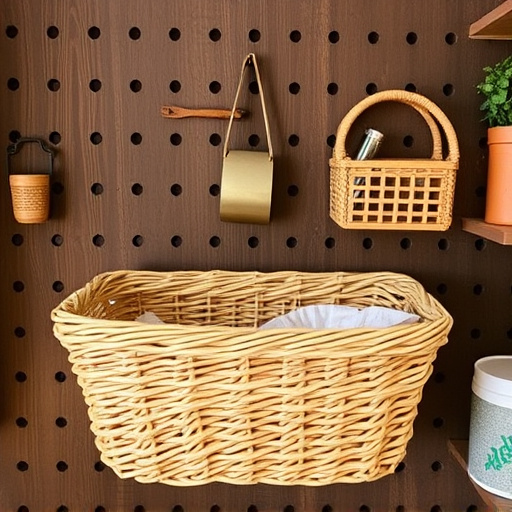 pegboard baskets