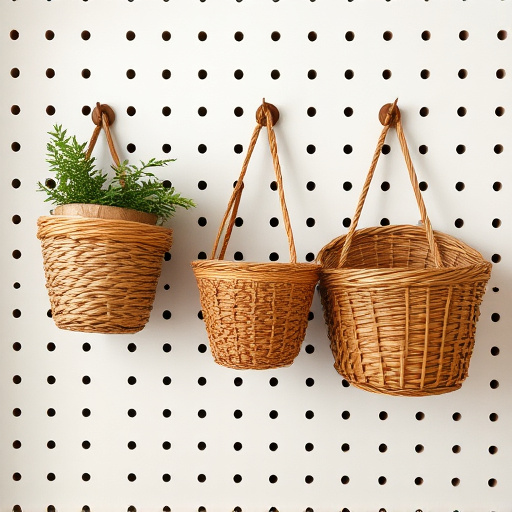 pegboard baskets