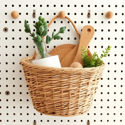 pegboard baskets