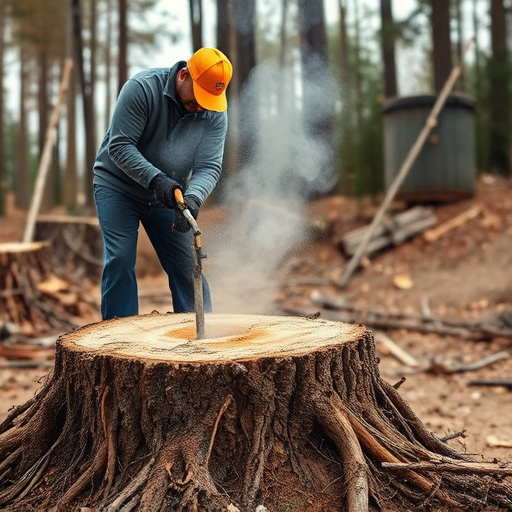 stump grinding