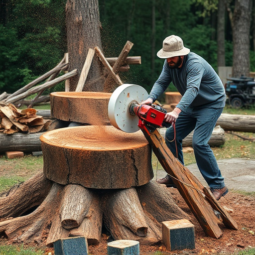 stump grinding