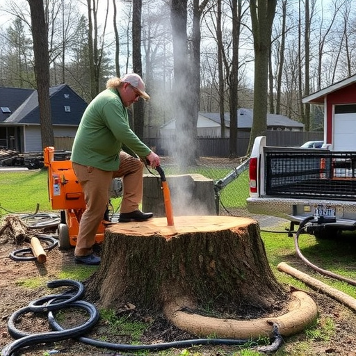 stump grinding