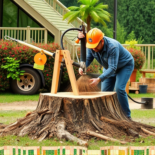 stump grinding