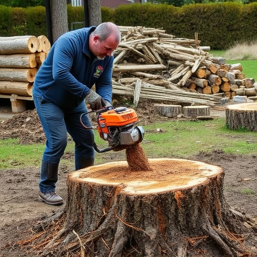 stump grinding