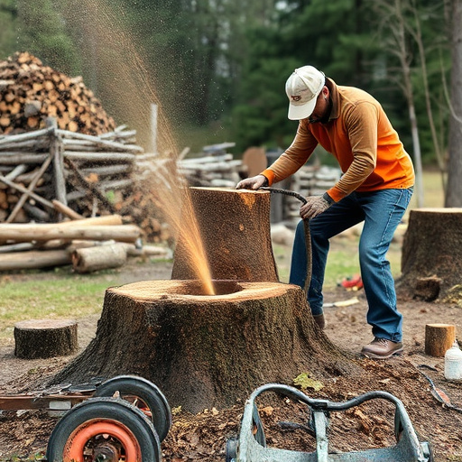 stump grinding