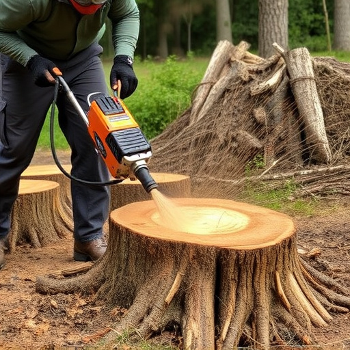 stump grinding
