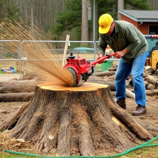 stump grinding