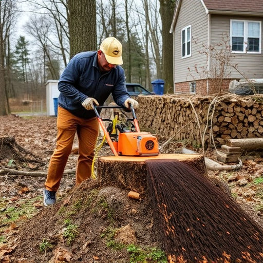 stump grinding