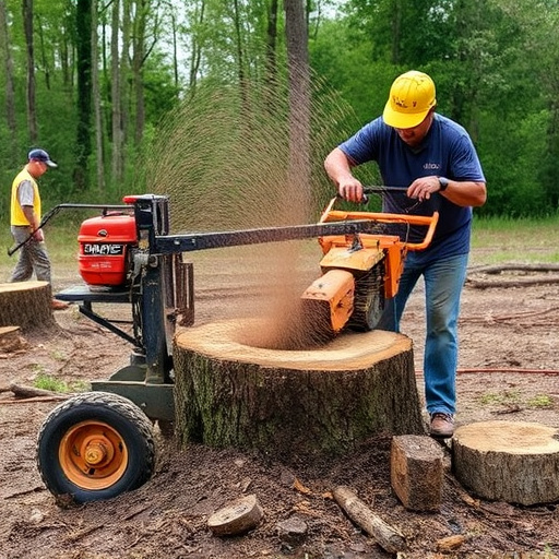 stump grinding
