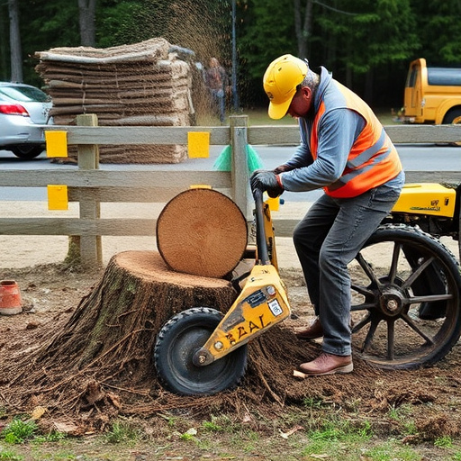 stump grinding
