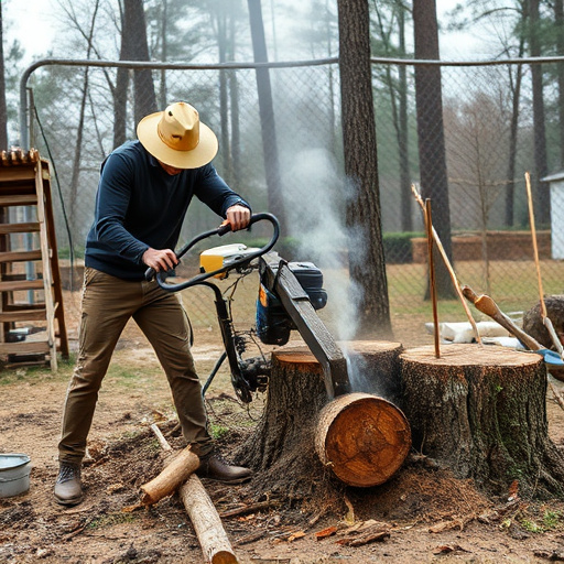 stump grinding