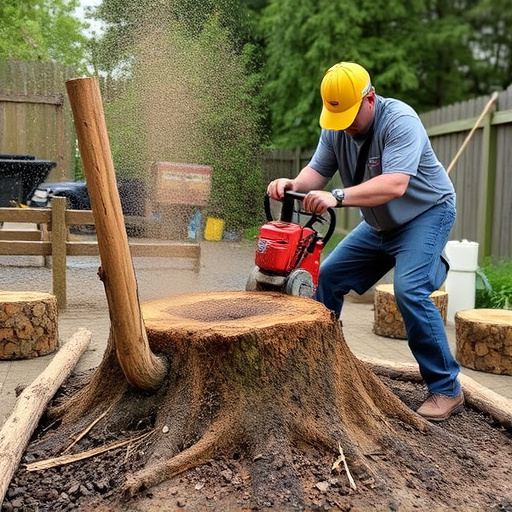 stump grinding