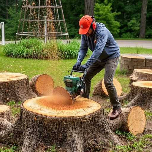 stump grinding