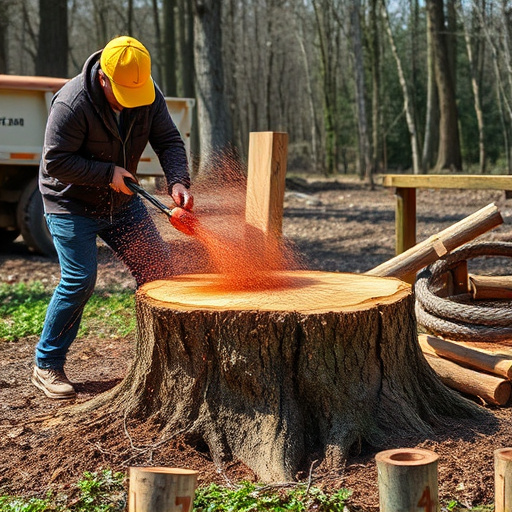 stump grinding