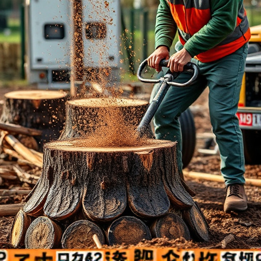 stump grinding