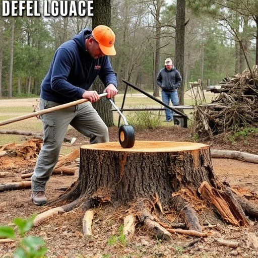 stump grinding