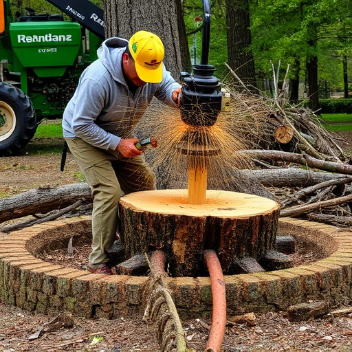 stump grinding