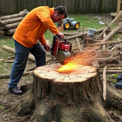 stump grinding