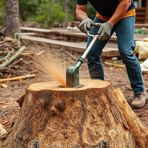 stump grinding