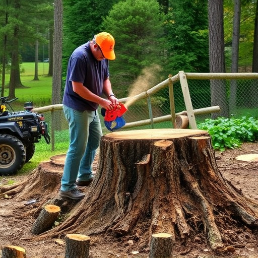 stump grinding