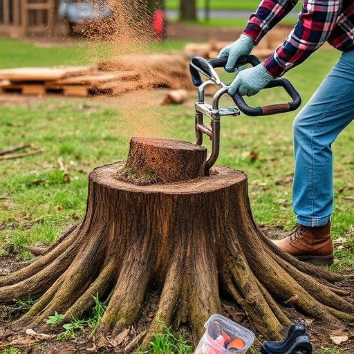 stump grinding