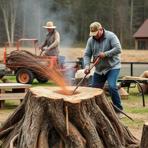 stump grinding