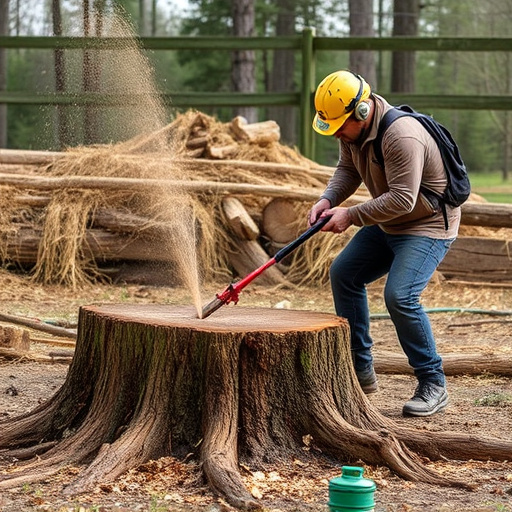 stump grinding