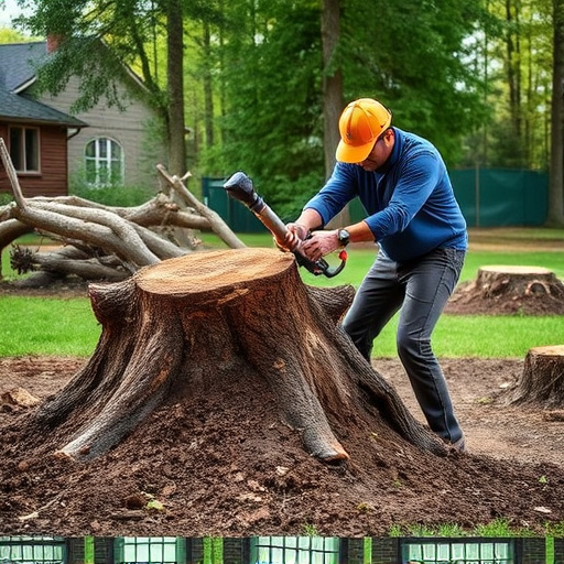 stump grinding