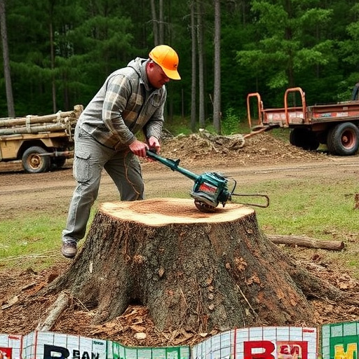 stump grinding