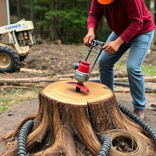 stump grinding