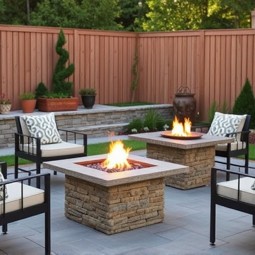 outdoor fire tables
